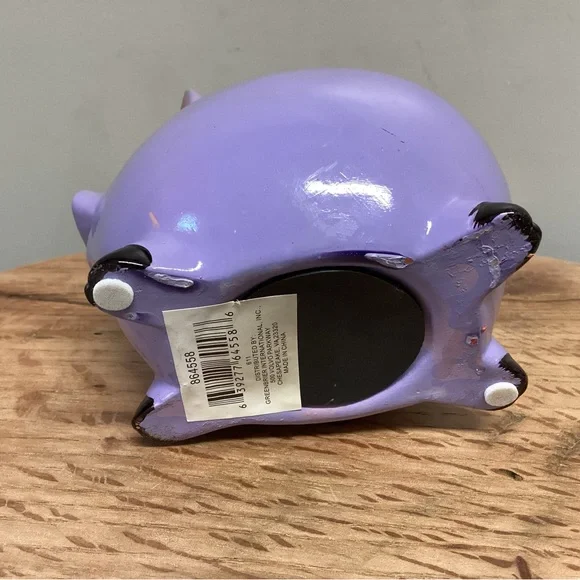 🟣 Purple Piggy Bank in Like New Condition - Cute & Colorful - Picture 11 of 15